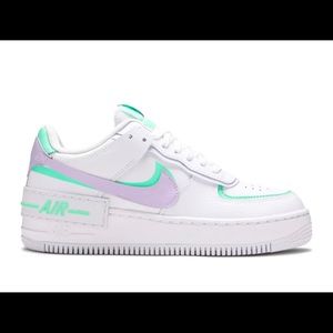 Women’s Nike Air Force 1 Shadow ‘Infinite Lilac’, size 9
